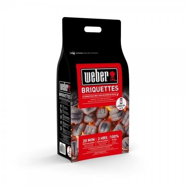 Briquetes Weber 4 Kg